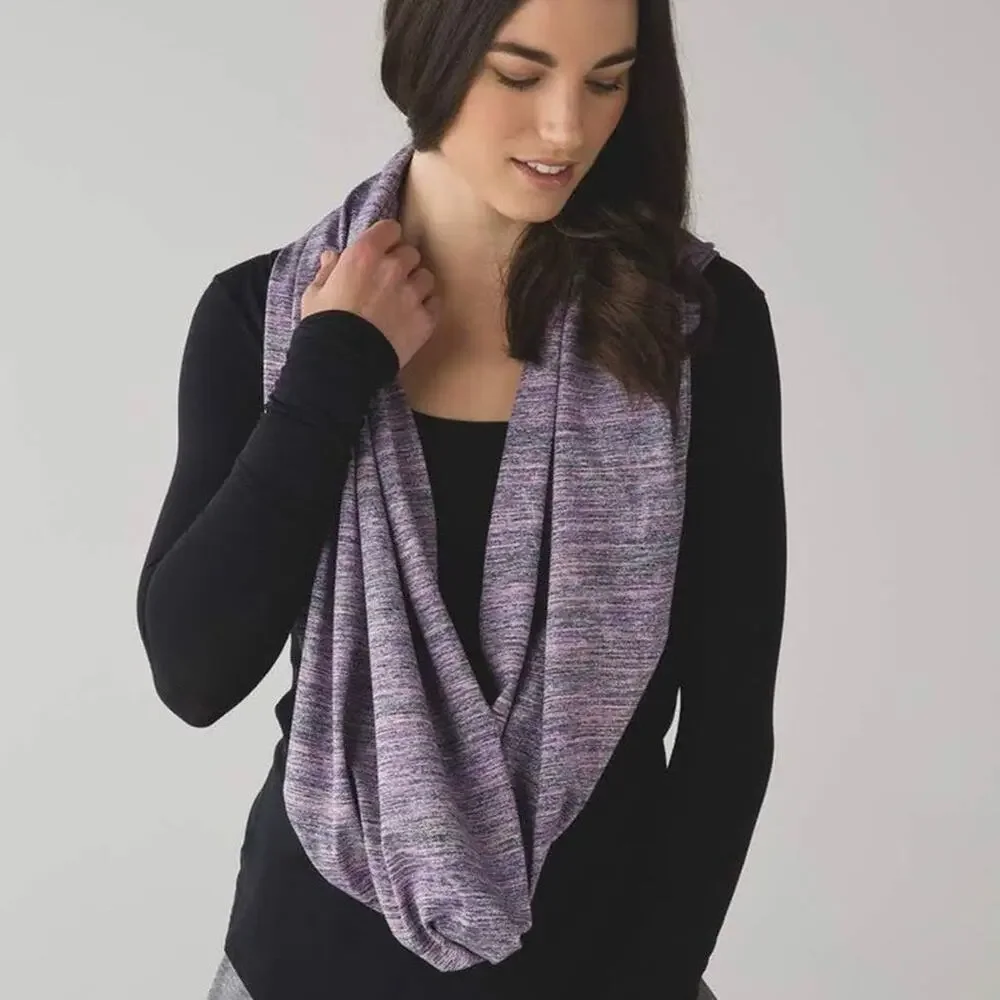 LULULEMON Vinyasa Scarf Tender Violet Space Dye